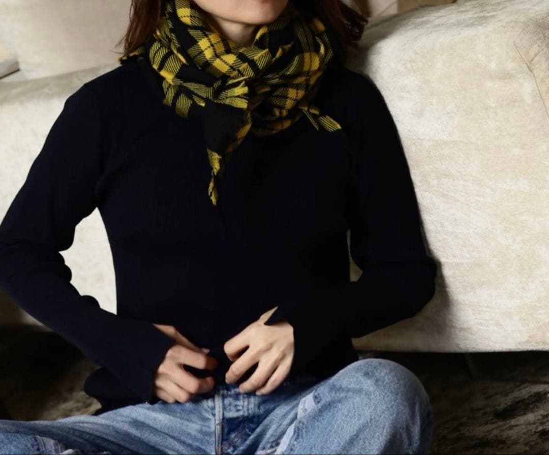 一 番 安いファッション - 新品Loinチェック柄 ストール