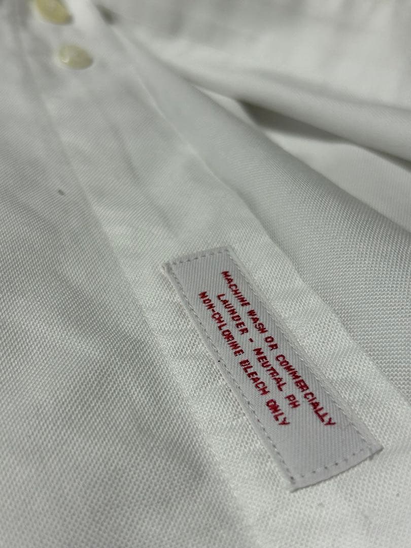 米国製】ブルックスブラザーズ ボタンダウンシャツ 17-34 XL相当 白