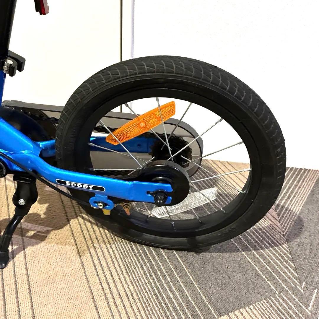 美品】ストライダー14X ブルー STRIDER 14X スタンド付き - メルカリ