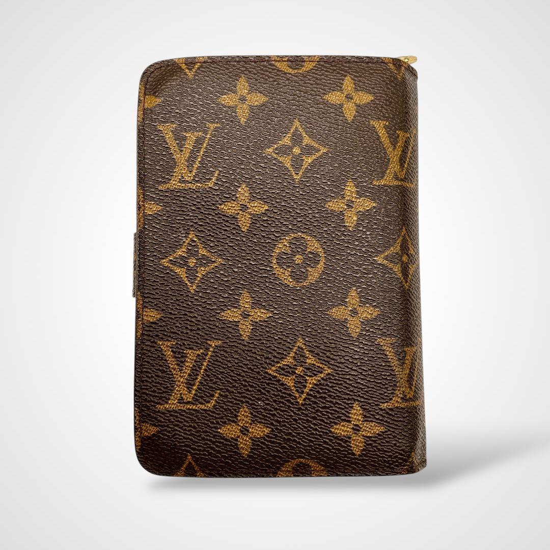 美品✨ルイヴィトン モノグラム ポルトパピエ ジップ 二つ折り財布