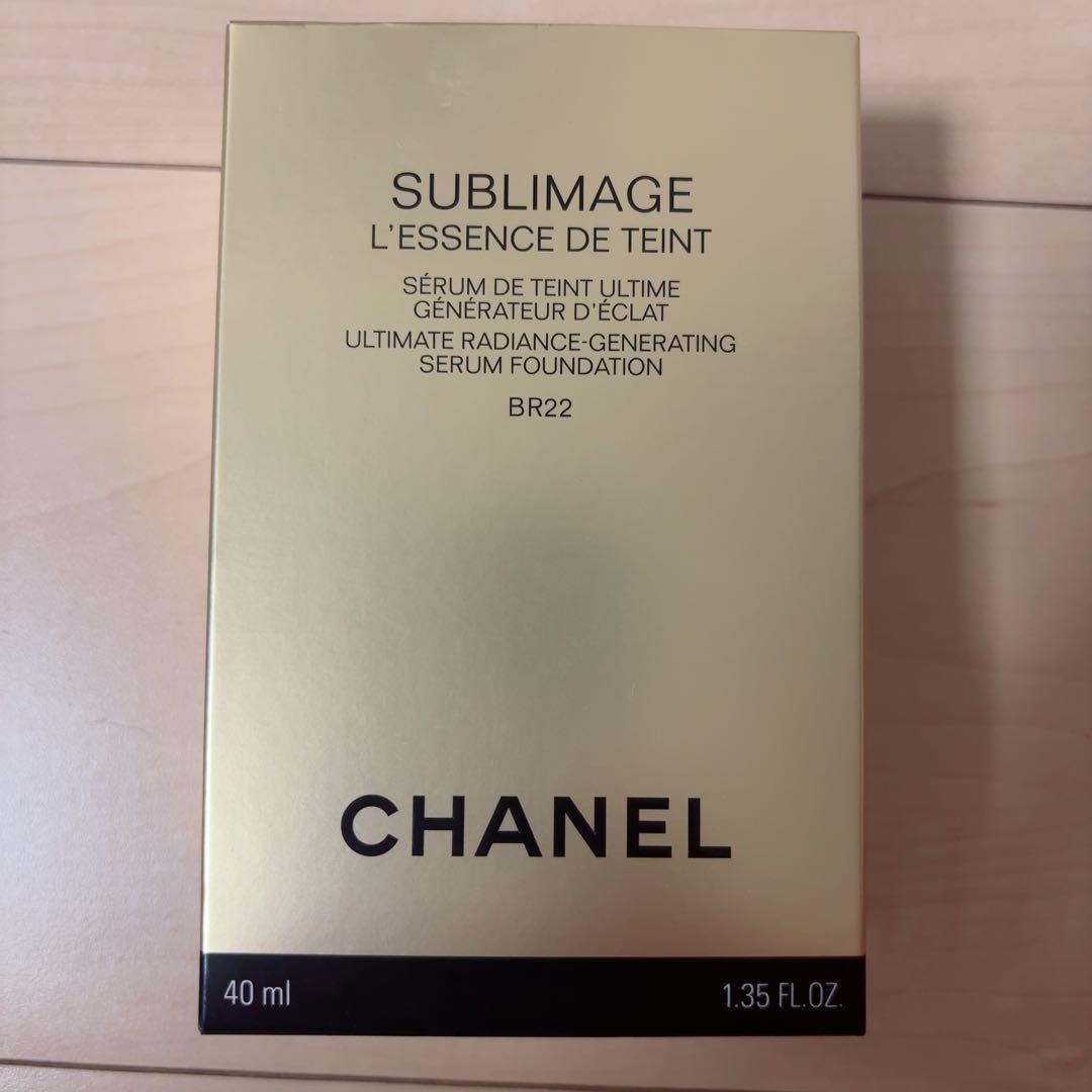 ファンデーション CHANEL SUBLIMAGE L'ESSENCE DE TEINTBR22 SUBLIMAGE L'ESSENCE DE TEINT サブリマージュ レサンス ドゥ タン