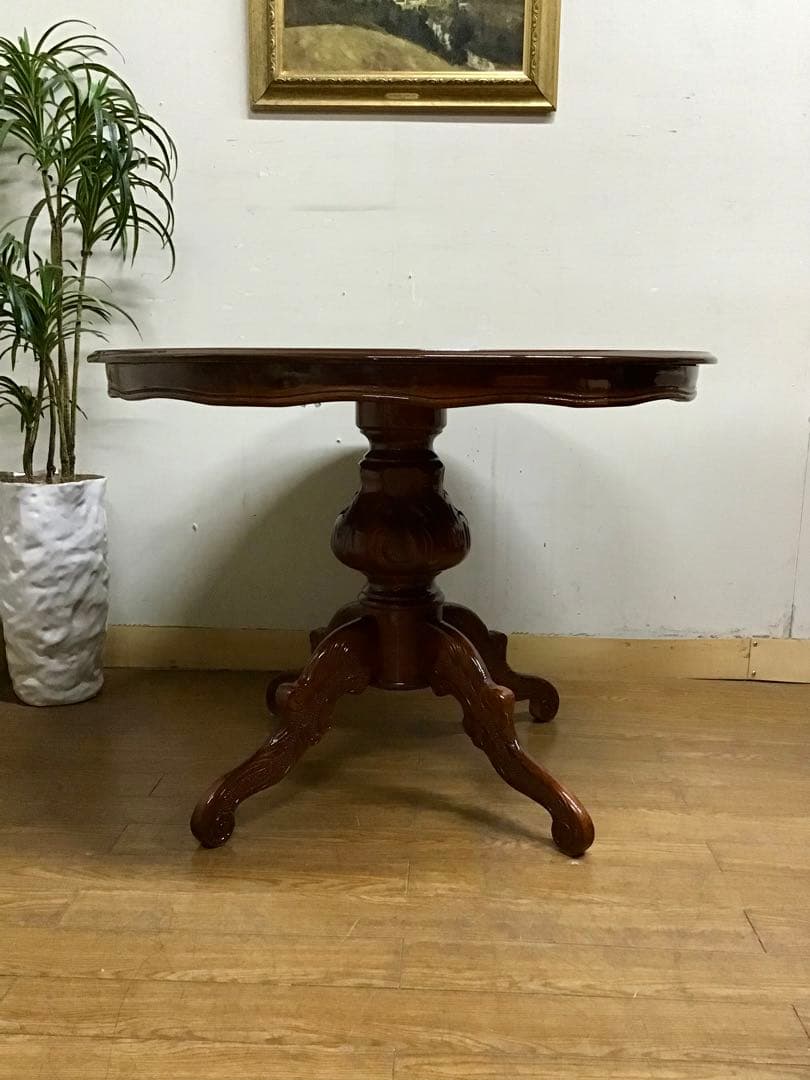 モコモコモコ様専用☆管230☆イタリア製☆象嵌細工☆ダイニングテーブル