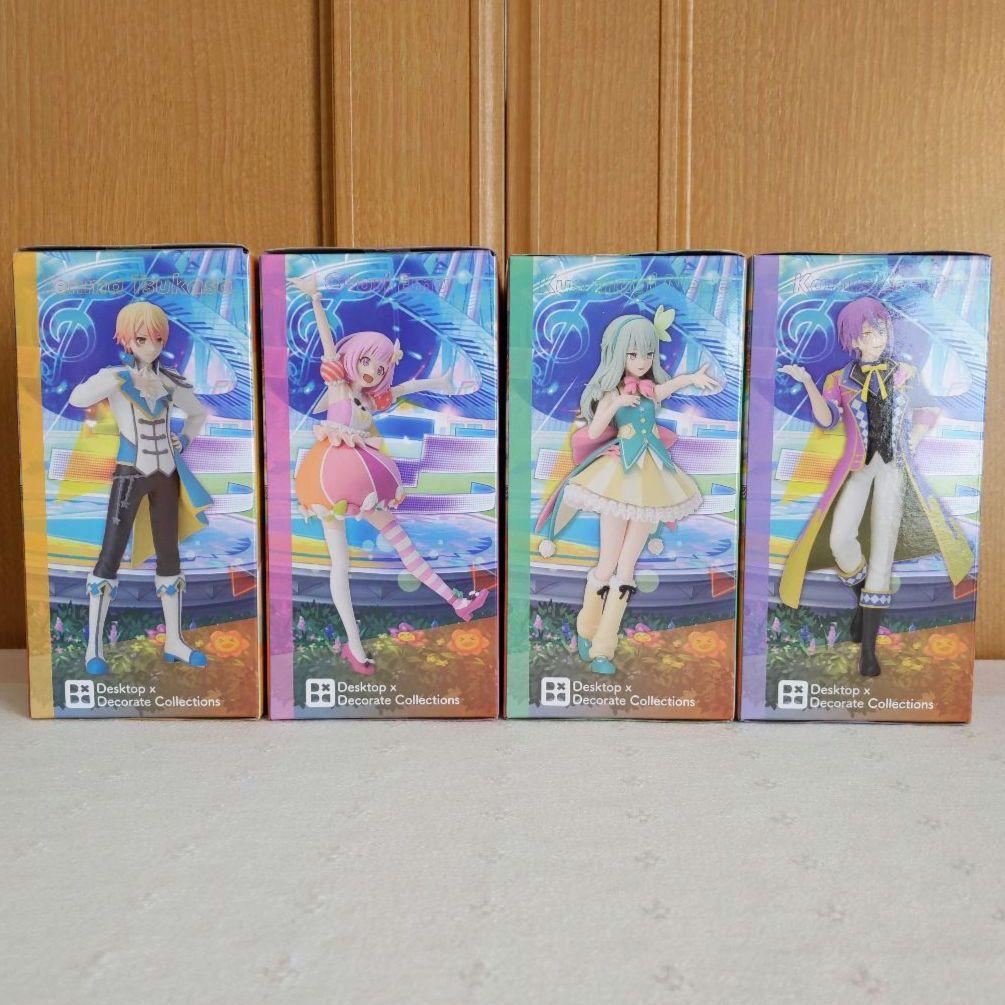 プロセカ Desktop×Decorate フィギュア 4種セット - メルカリ