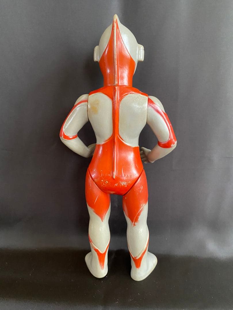マルサン商店 ウルトラマン1期 当時物ソフビ スタンダード 23cm 美品