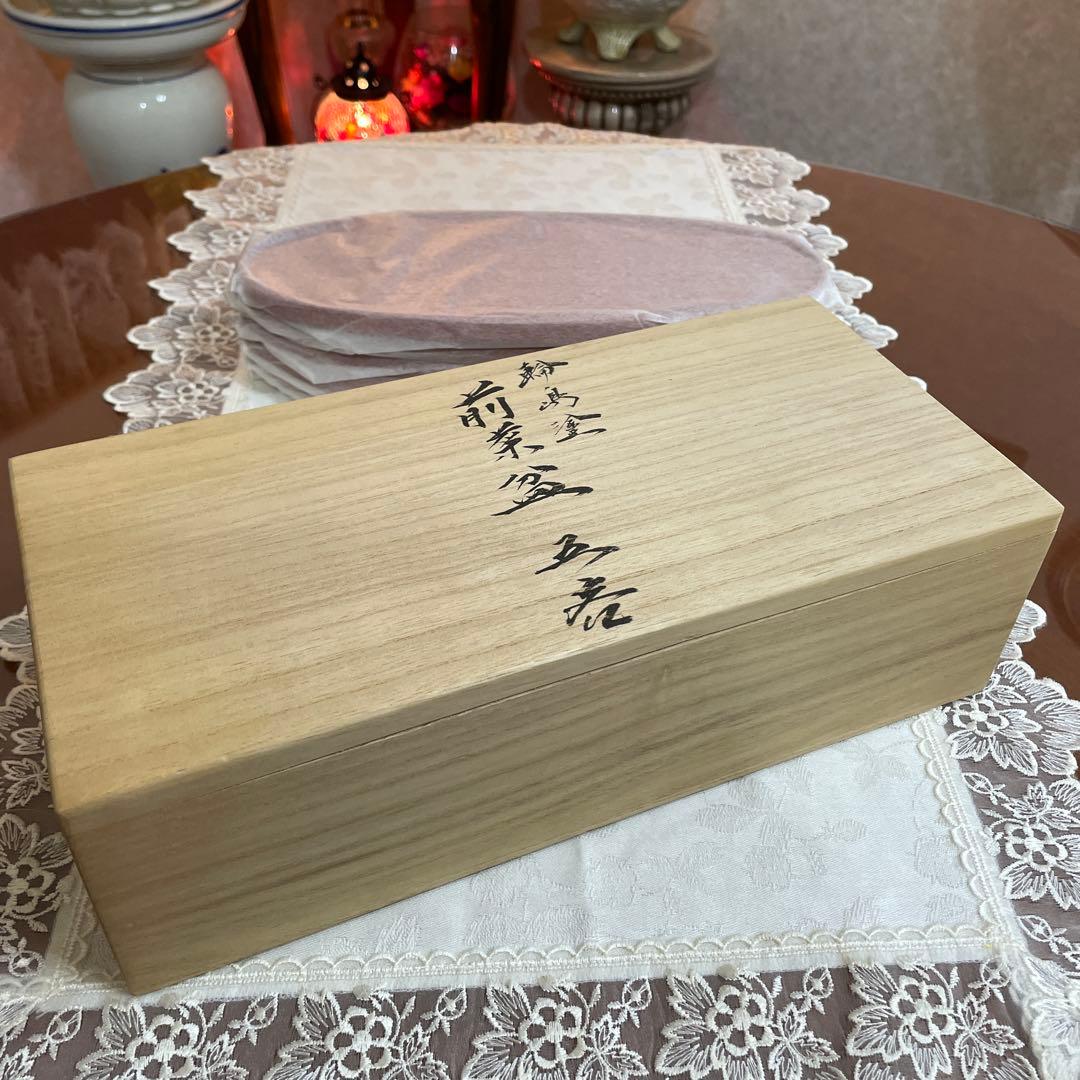 輪島塗 慶塚 楕円 お盆 5枚セット 前菜盆 オーバル 未使用 - メルカリ