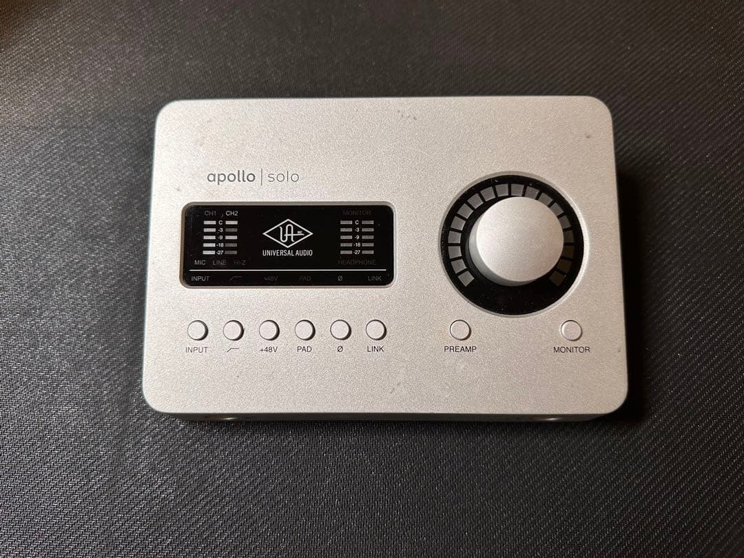 DTM・DAW UNIVERSAL AUDIO APOLLO SOLO Universal Audio Apollo Solo Heritage Edition – Vinyl Sound Canada Inc.