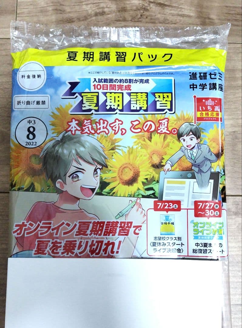 進研ゼミ中学講座 中3チャレンジ 8 9 10月号 - メルカリ