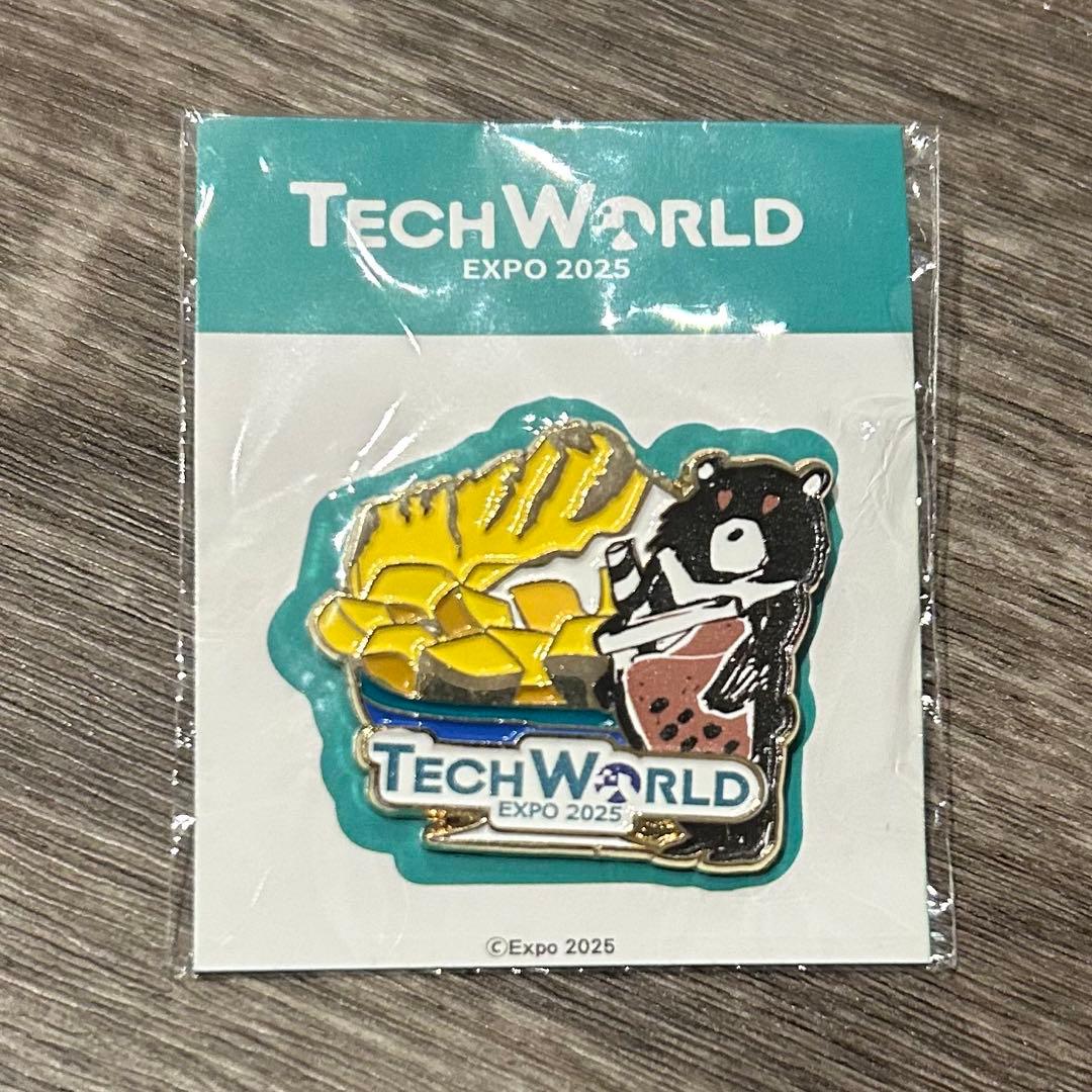 大阪万博 ピンバッジ TECH WORLD 非売品 - メルカリ