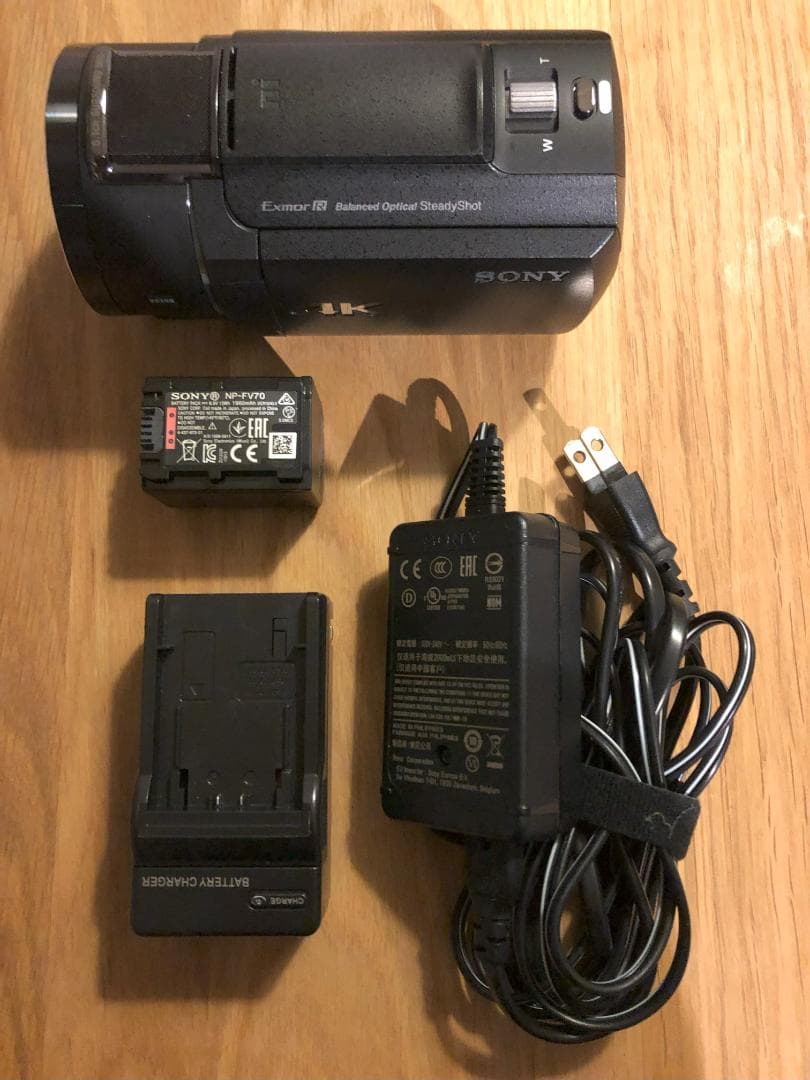 【美品】SONY FDR-AX45 4K ビデオカメラ