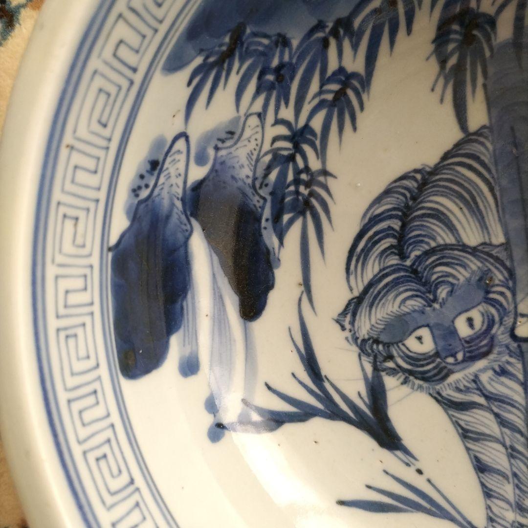 ☆ 古伊万里 江戸期 竹虎 鉢 骨董 アンティーク - メルカリ