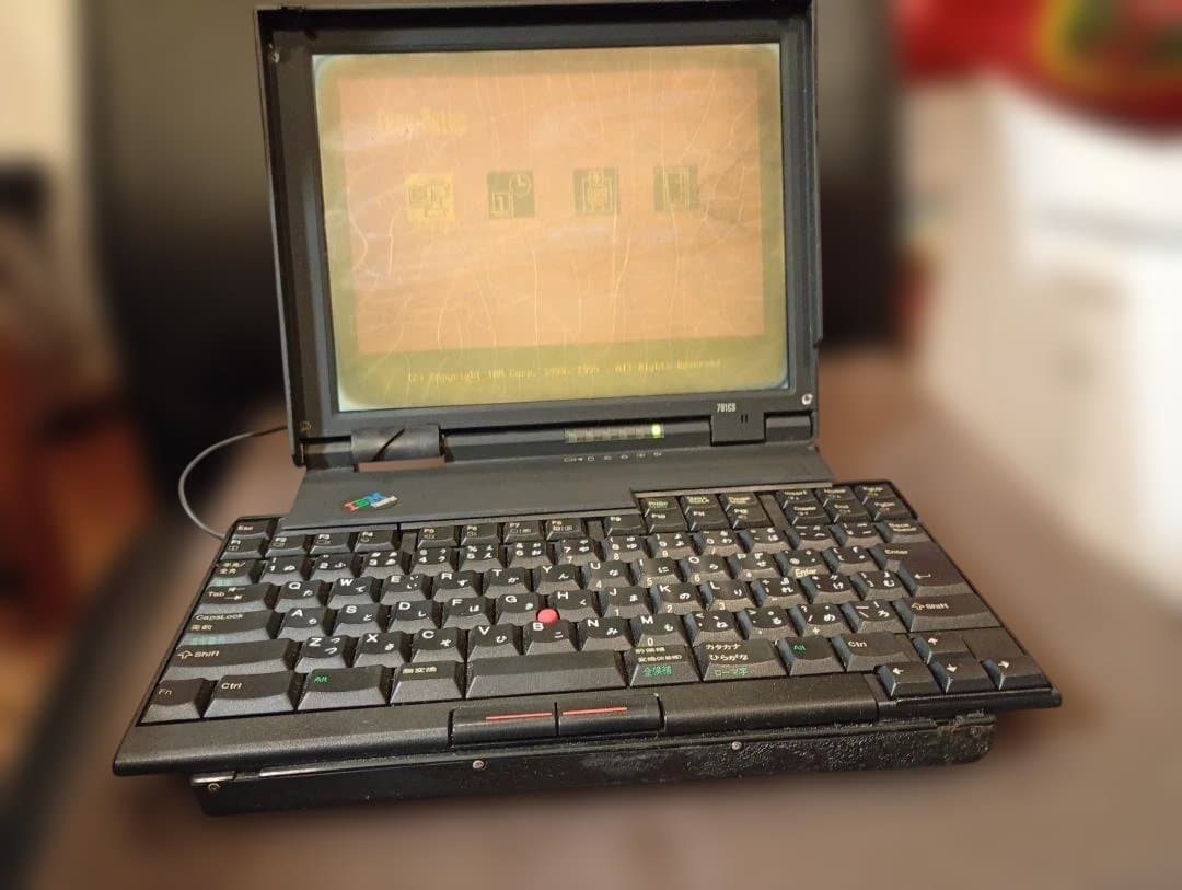 【ジャンク】IBM ThinkPad 701CS バタフライキーボード ジャンク】IBM ThinkPad 701CS バタフライキーボード - メルカリ