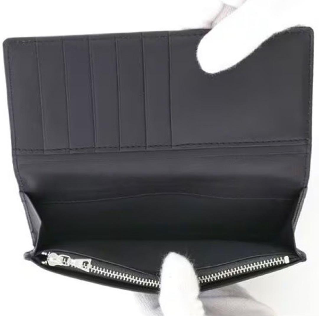 《マッキントッシュ》箱付未使用 バッキンガムベア箔押し レザーかぶせ式長財布