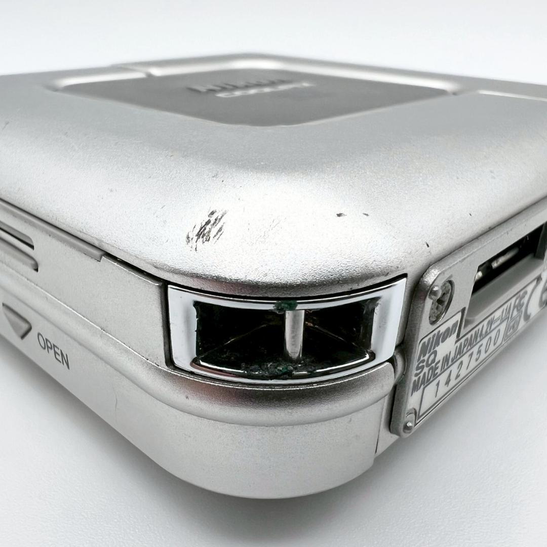 【完動品】Nikon COOLPIX SQ コンデジ シルバー 動作確認済