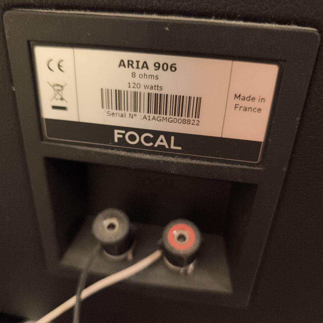 h*t様 FOCAL ARIA906 Black high gloss pair