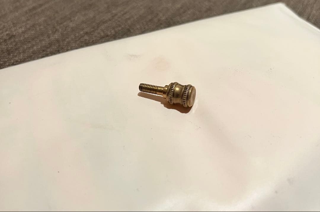 柴ネジ　セルマー用砲金製（JAZZ用）ユニバーサルライトモデルメッキ無し H.SELMER JAZZ TRIBUTE テナーサックス用メタルマウスピース 【Gold