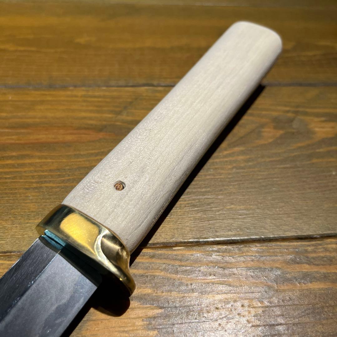 日本刀残欠クラフトナイフNo.15 無銘 白鞘 - メルカリ