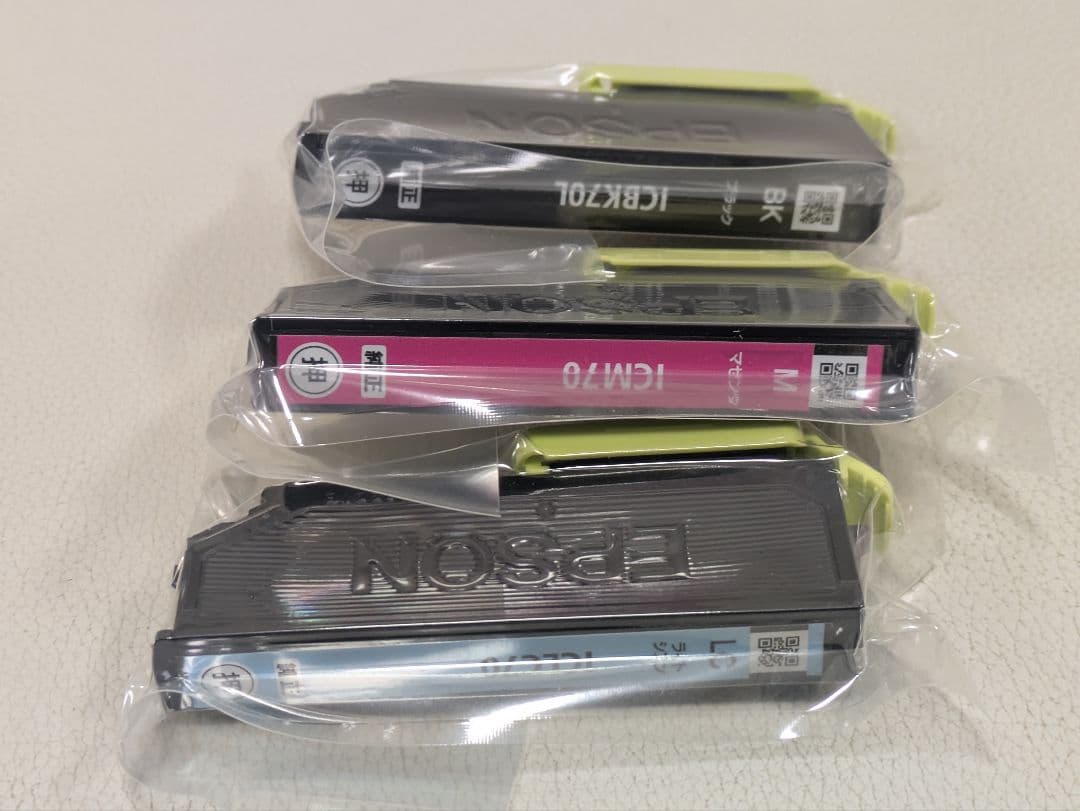 EPSON EP-706A ジャンク品｜純正インク3本付き｜通電OK
