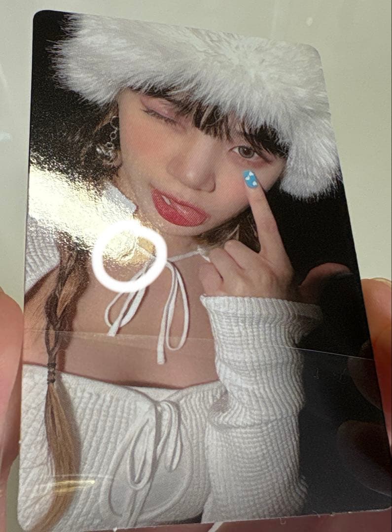 LE SSERAFIM チェウォン サイン会 トレカ 表面に軽い凹みあり - メルカリ