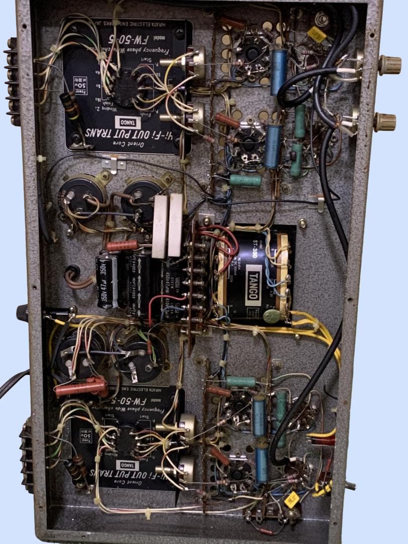 M6338 自作真空管アンプ TANGO ST-350 FW-50-5