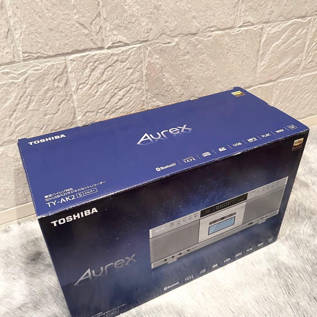 未使用品 TOSHIBA 東芝 TY-AK21 S シルバー ハイレゾ対応