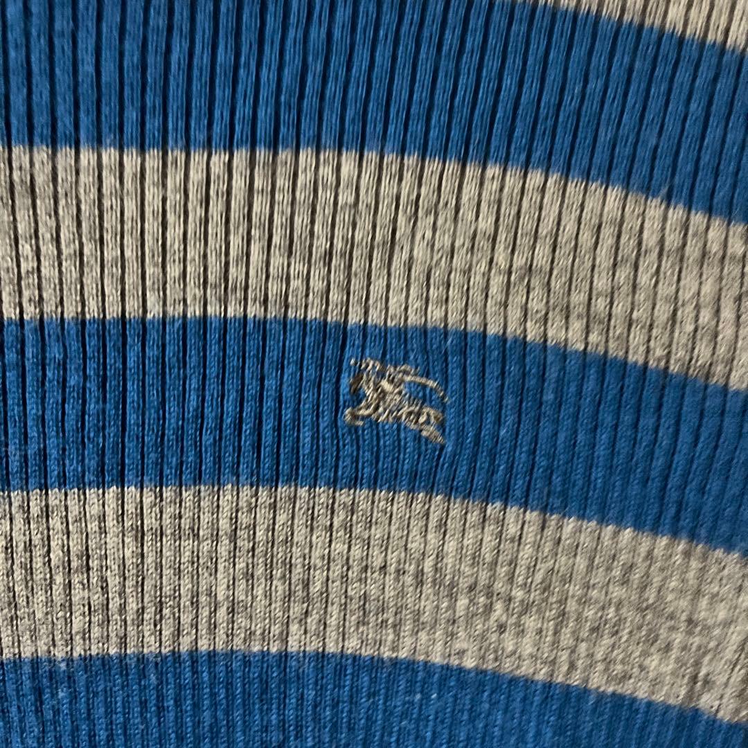 ボーダー タートルネックセーター Burberry バーバリーブルーレーベル