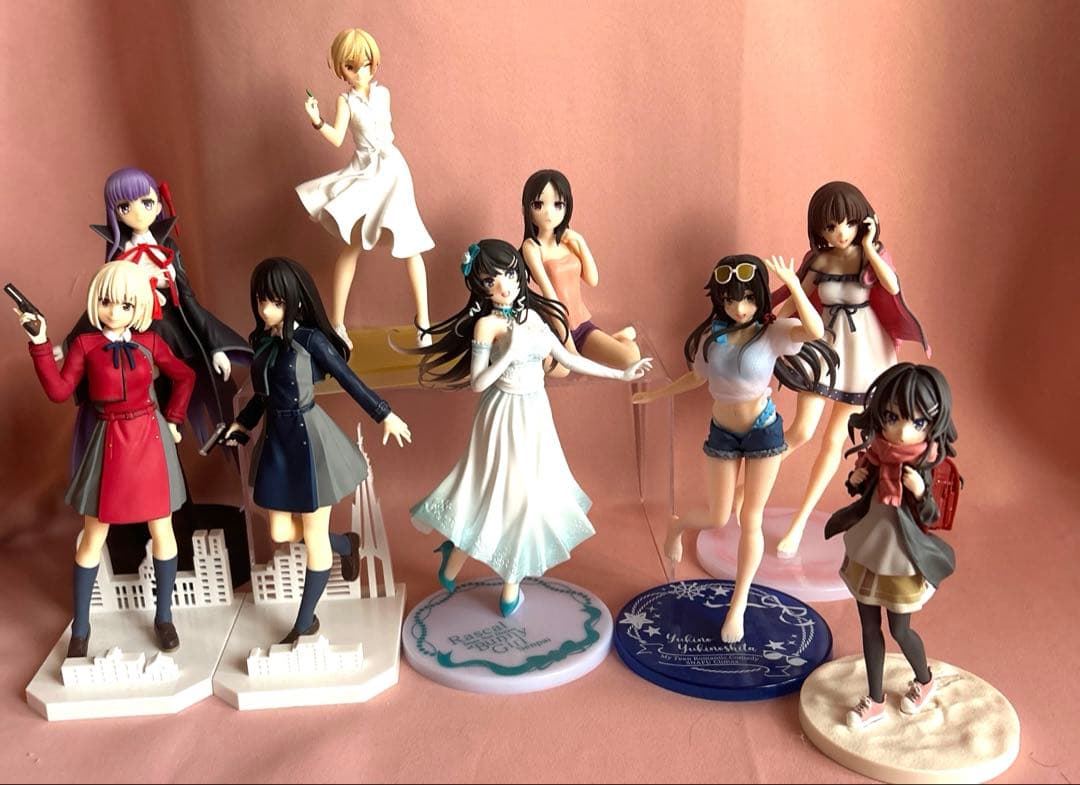 美少女フィギュア まとめ売り9体セット - メルカリ