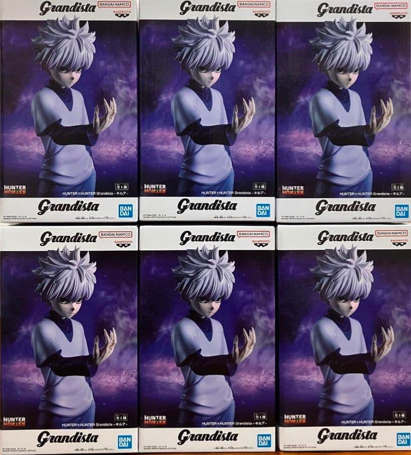 ハンターハンター Grandista キルア フィギュア 6個セット⑥ - メルカリ