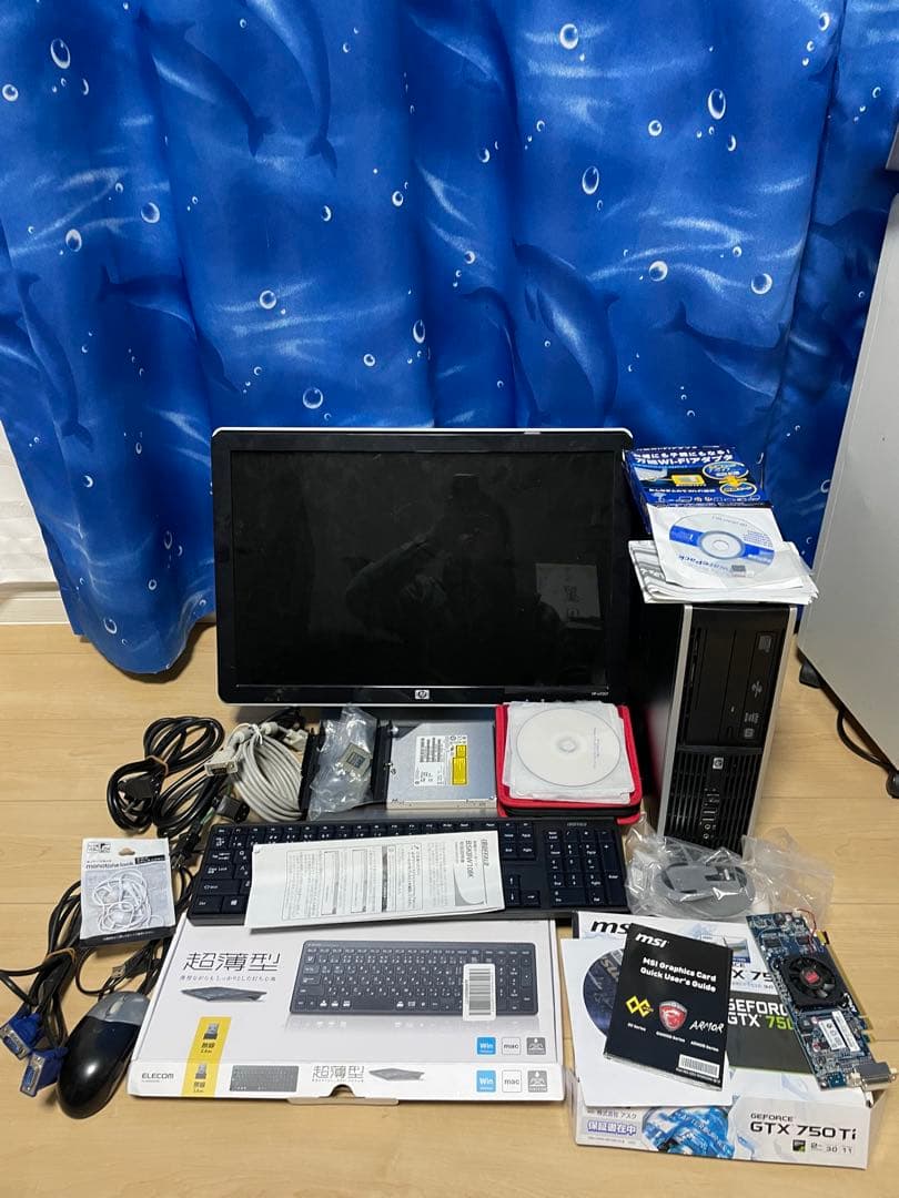 HP8100 デスクトップ　PC モニター　おまけcorei7 gtx750ti HP8100 デスクトップ PC モニター おまけcorei7 gtx750ti - メルカリ