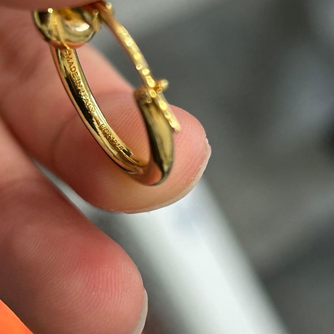 CELINE ノットデザイン ピアス真贋済み - メルカリ