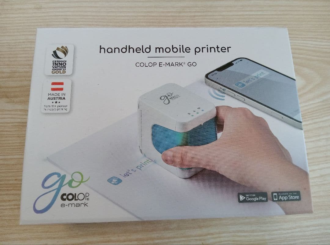 COLop E-mark Go ハンドヘルドモバイルプリンター