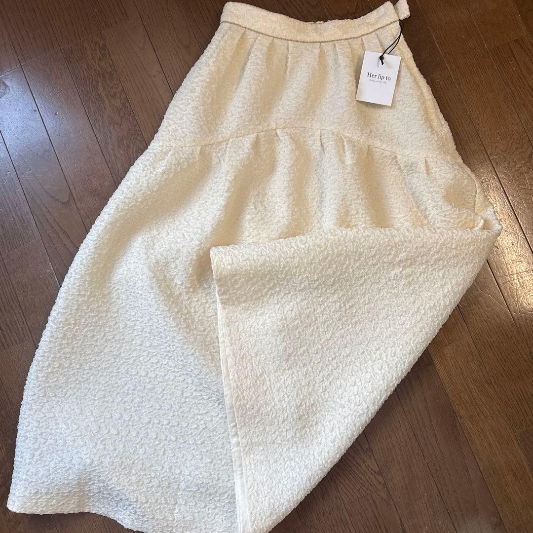 Herlipto】Twinkle Jacquard Volume Skirt