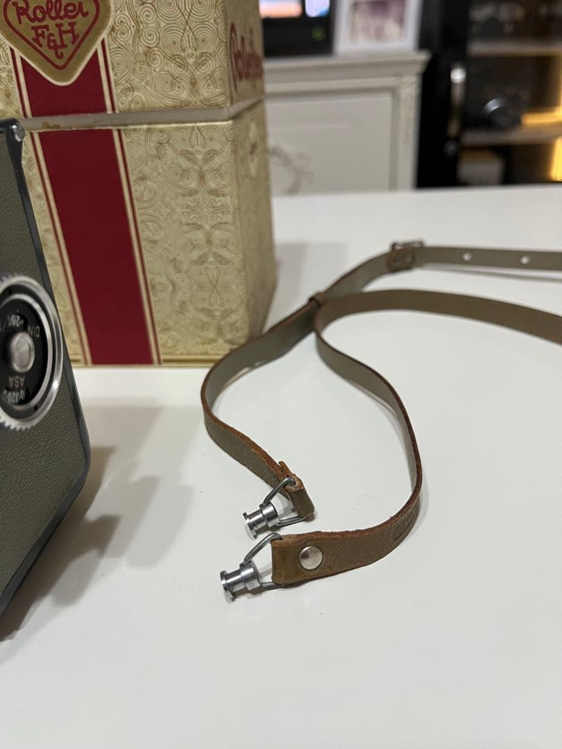 【レア】Rolleiflex 4×4 二眼レフカメラ baby rollei