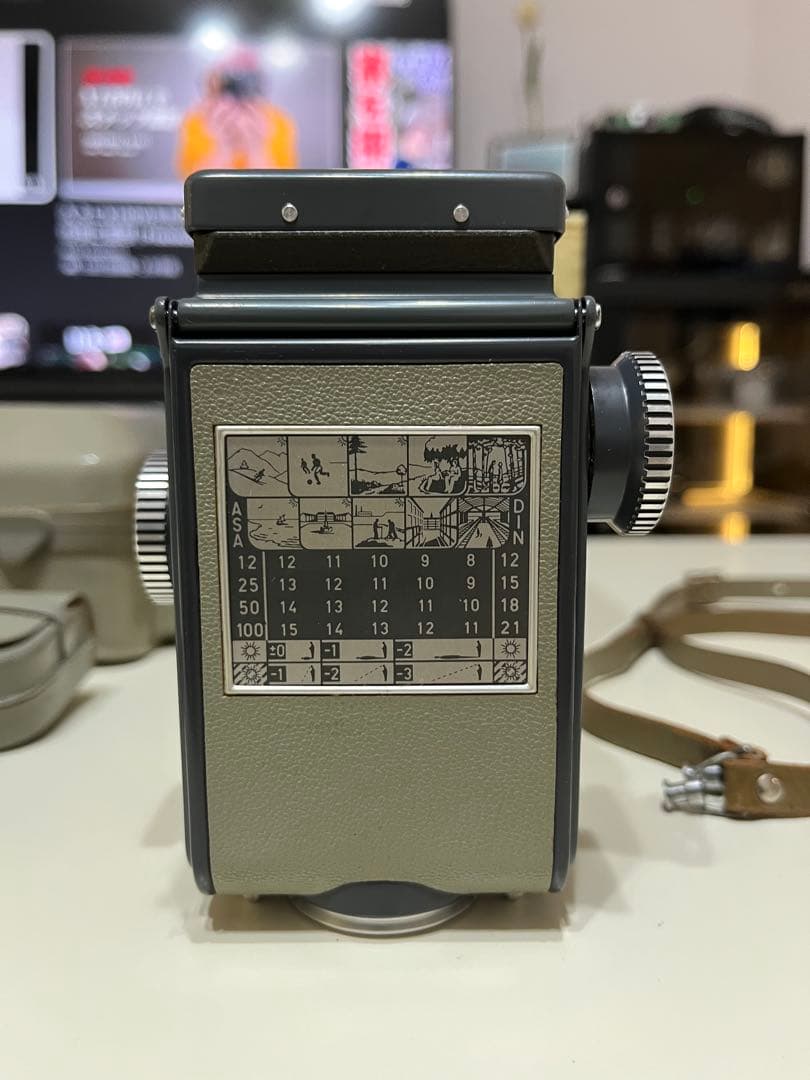 【レア】Rolleiflex 4×4 二眼レフカメラ baby rollei