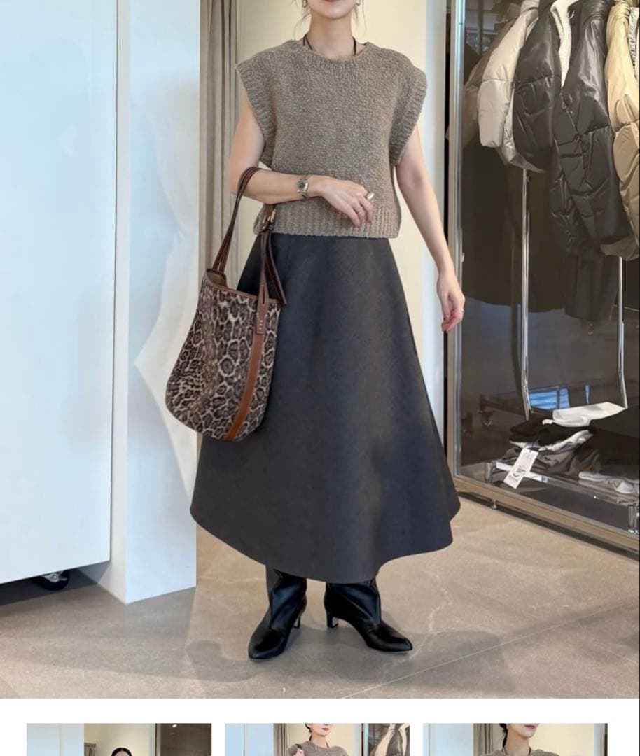 CONTE リバーフレアスカート ブラック 38 - メルカリ