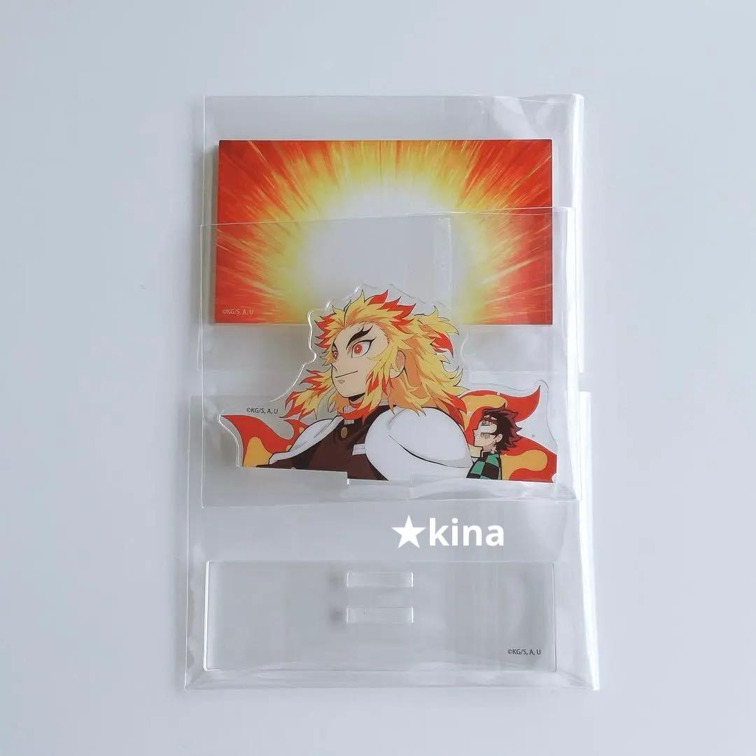 鬼滅の刃 無限列車編 四周年 記念カフェ ランダムミニジオラマアクリル