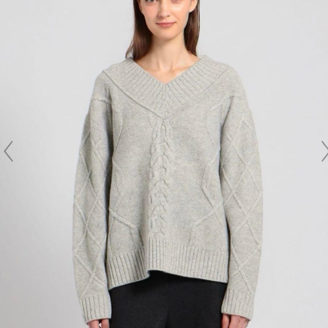 24AW 完売セオリーリュクス HARL MORBI カシミヤ ケーブル編み - メルカリ