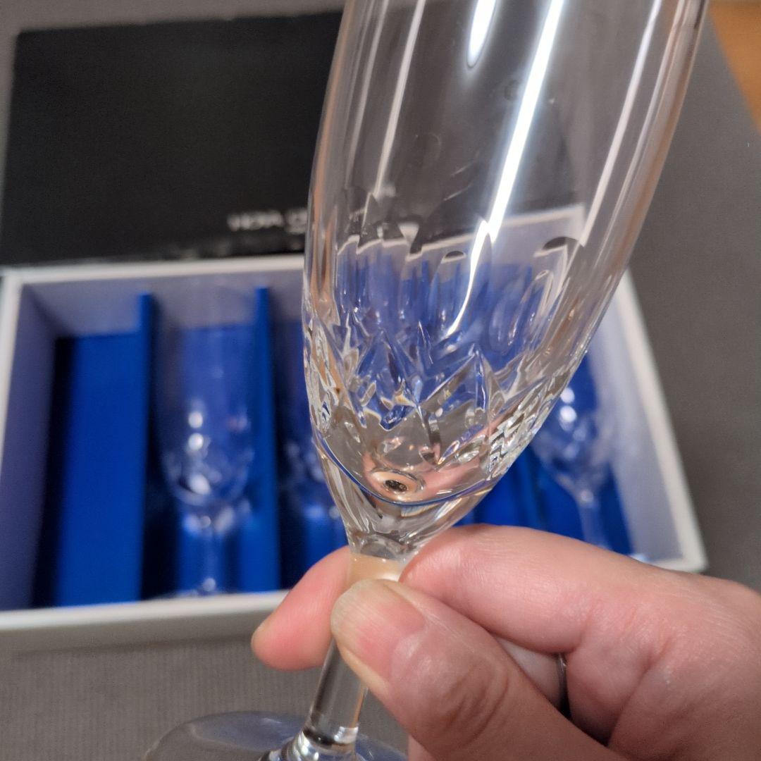 HOYA CRYSTAL カットクリスタルワイングラス 5個セット - メルカリ