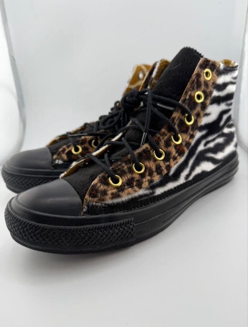 T*y様 希少 CONVERSE アニマル柄ゼブラ ブラック 25.5 メンズ - メルカリ