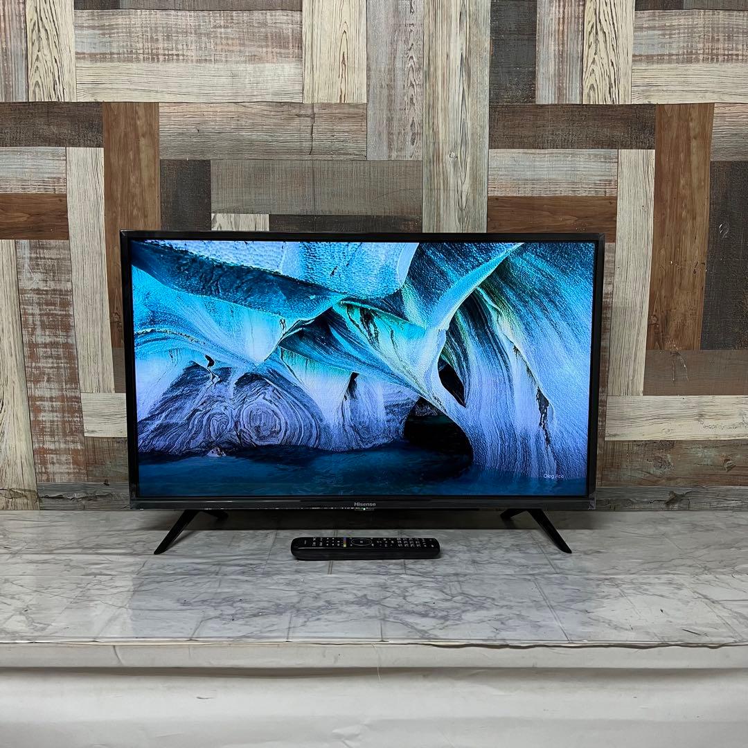 即日受渡❣️全国送料込ハイセンス32型液晶テレビWチューナー新品リモコン付き