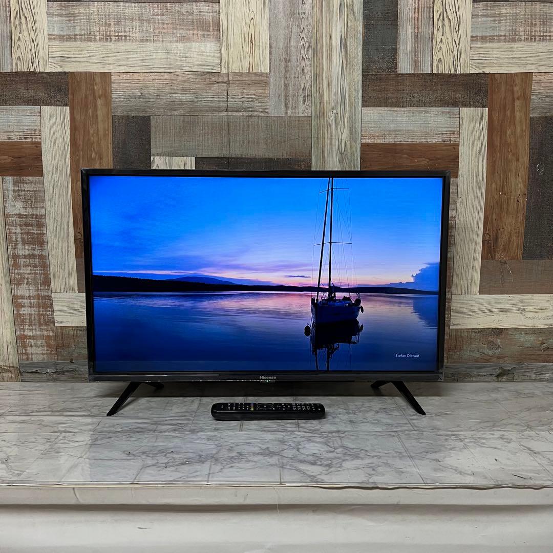 即日受渡❣️全国送料込ハイセンス32型液晶テレビWチューナー新品リモコン付き