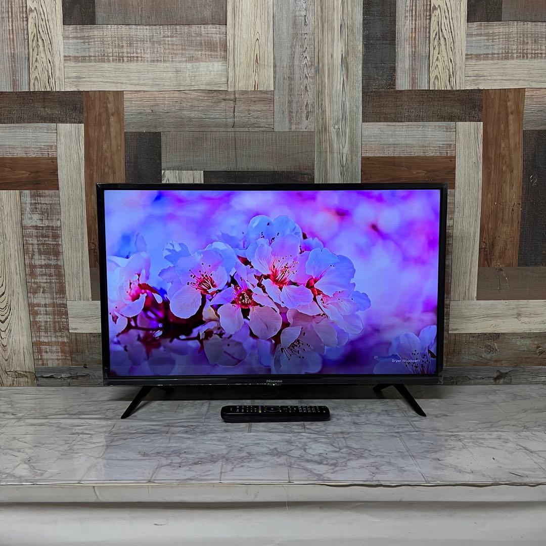 即日受渡❣️全国送料込ハイセンス32型液晶テレビWチューナー新品リモコン付き
