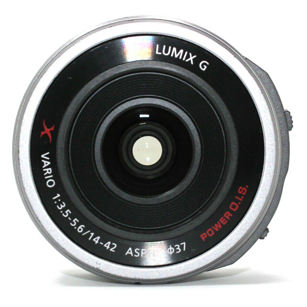 Panasonic LUMIX G 14-42mm PZ ズームレンズ シルバー