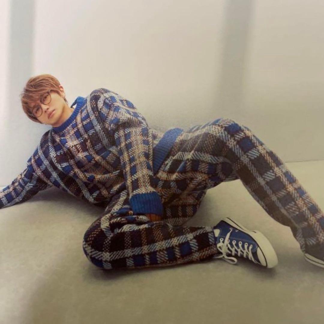 新品 Naptime ナップタイム Nissy 西島隆弘 ニットパンツ チェック