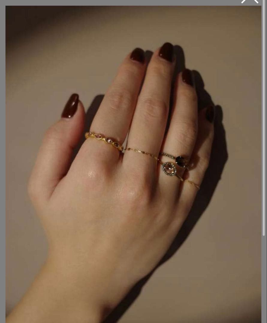 artidaoudインペリアルトパーズパヴェダイヤモンドリング 7号