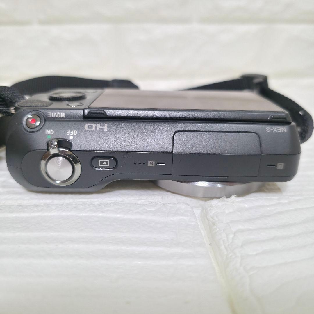 【468】【極美品】SONY α nex-3 ブラック　ダブルレンズキット