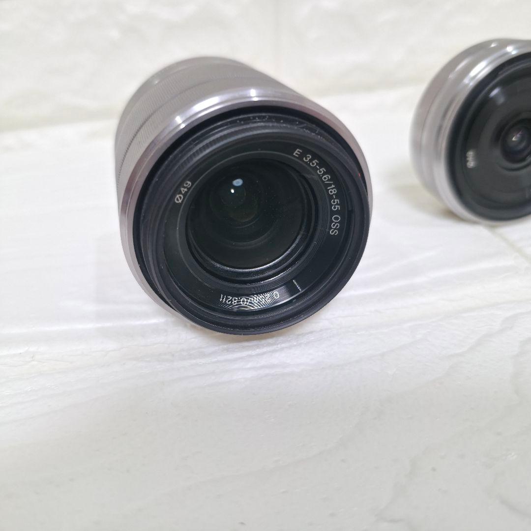 【468】【極美品】SONY α nex-3 ブラック　ダブルレンズキット