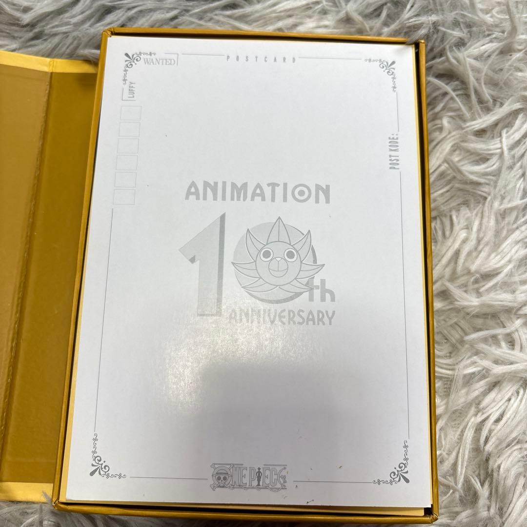 希少】ワンピース アニメ10周年記念 手配書BOX ポストカード 48枚