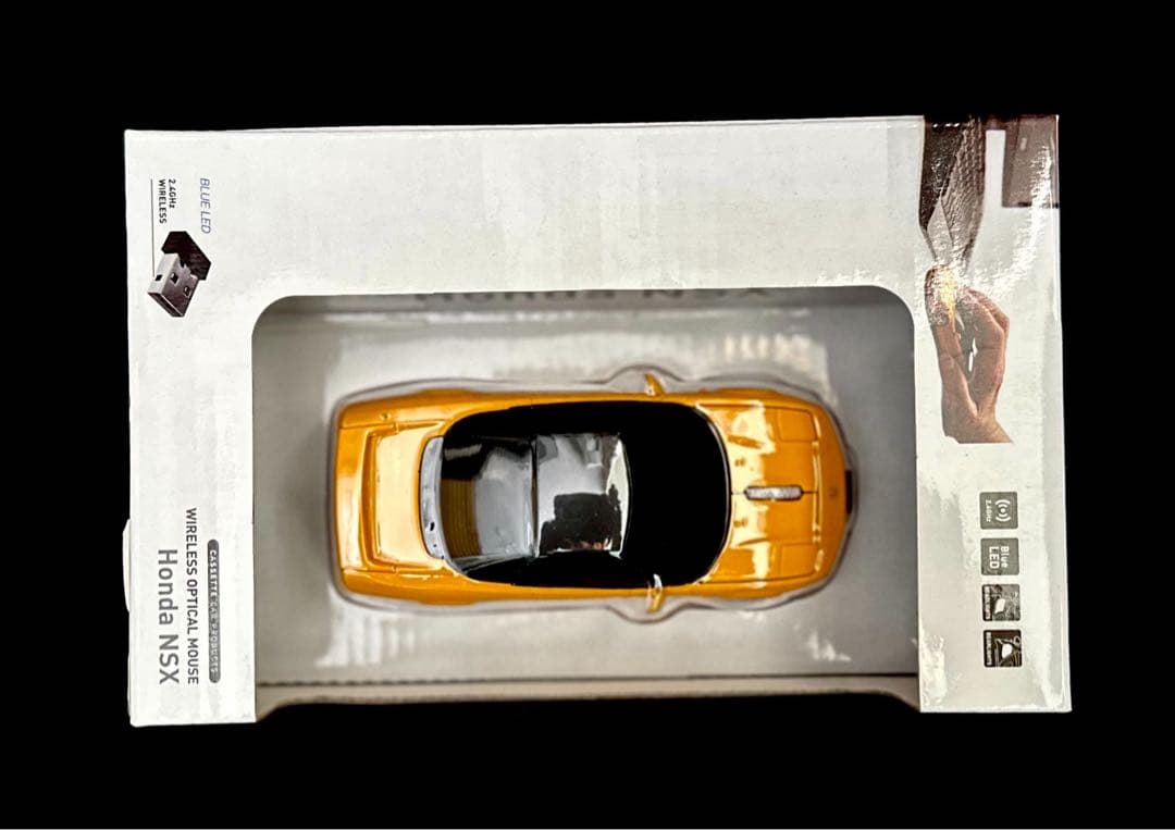 Honda NSX 光学無線マウス◇新品未使用品！◇激レア◇ホンダNSXイエロー