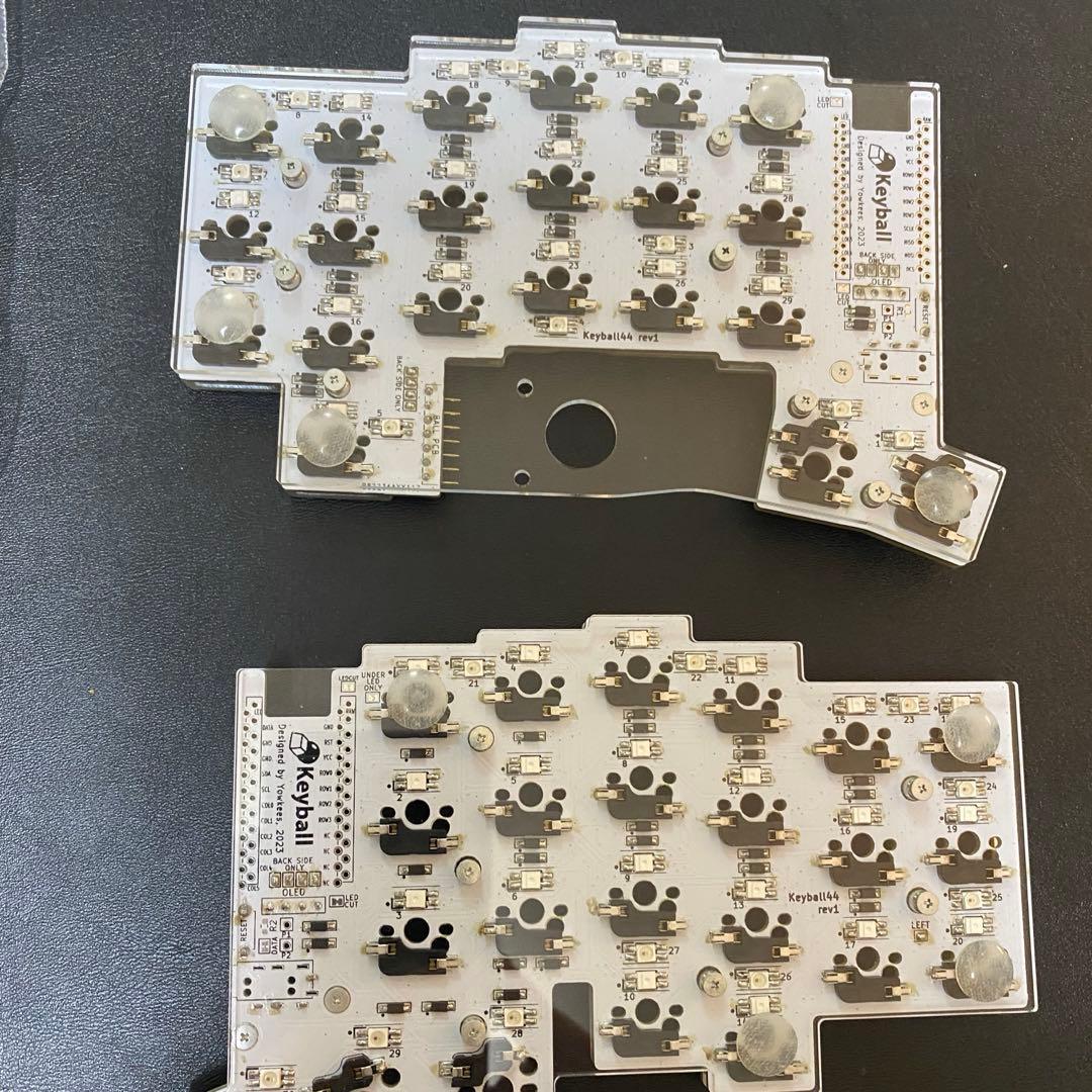 Keyball44 乗せ替え基板 半田付け済み - メルカリ