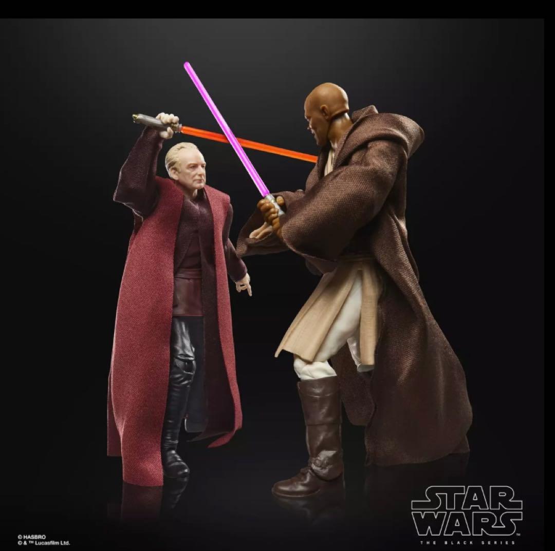 未開封 スターウォーズ ブラックシリーズ メイスウィンドゥ vs